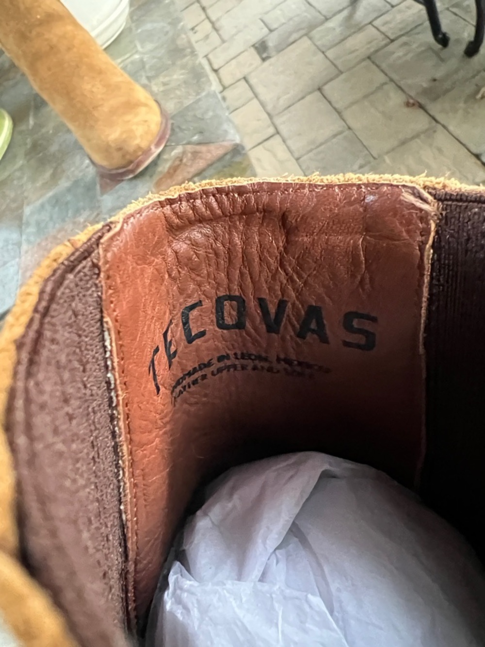 Tecovas Piper suede bootie 8 / 8.5 - Picture 8 of 10